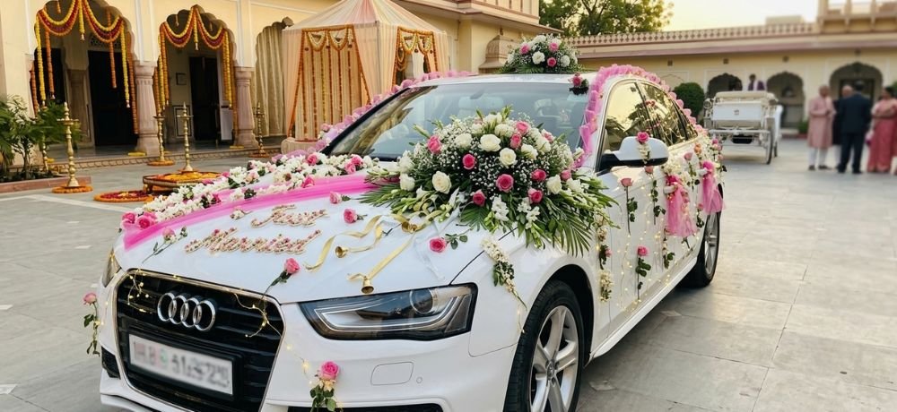 Wedding logistics luxury car